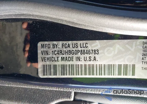 2023 Jeep Grand Cherokee Limited 4X4 z USA, uszkodzony, nr VIN 1C4RJHBG0P8846783